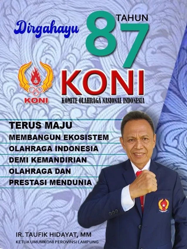 Dirgahayu ke-87 Komite Olahraga Nasional Indonesia