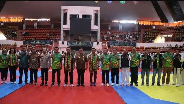 Kejati Lampung Cup I Taekwondo 2025 Resmi Digelar di GSG Unila