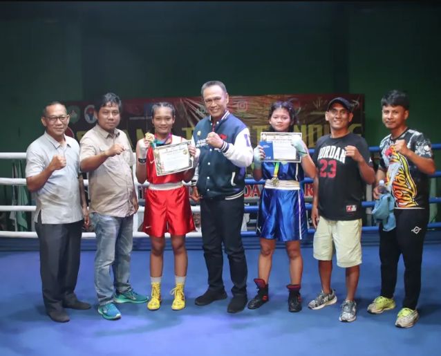 lampung Fight Night Vol. 4 Digelar Meriah, Ketum KONI Lampung Beri Apresiasi Atlet