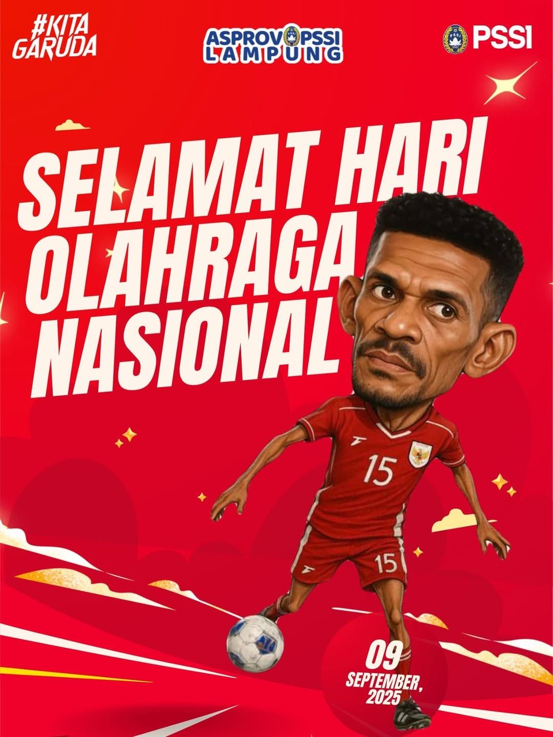 Selamat Hari Olahraga Nasional 2025