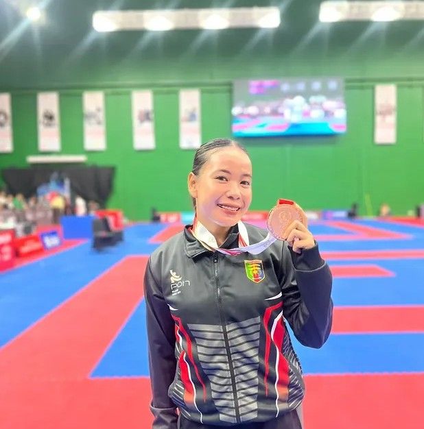 Septriani Raih Medali Perunggu Kata Perorangan Putri di PON Beladiri 2025