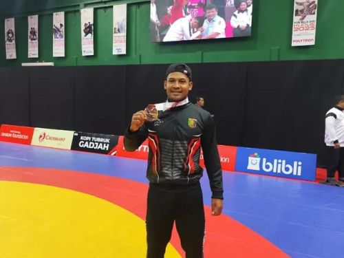 Hadi Prayitno Raih Medali Perunggu Sport Sambo -79 kg di PON Beladiri 2025
