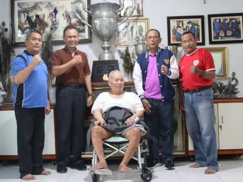 Ketua Umum KONI Lampung Tinjau Padepokan Gajah Lampung di Pringsewu