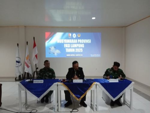 Ketum KONI Lampung Harapkan FASI Terus Tingkatkan Prestasi