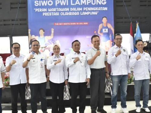 SIWO PWI Lampung Gelar Diskusi Olahraga Bersama Dispora dan KONI Lampung