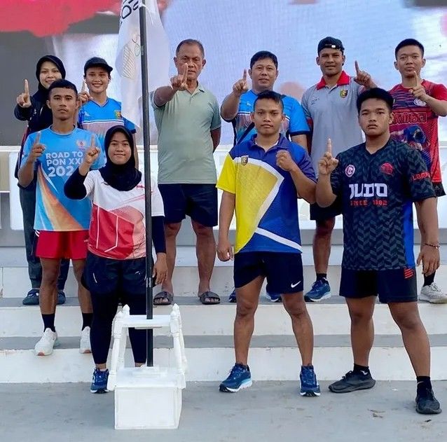 Tim Sambo Lampung Siap Tampil Percaya Diri di PON Beladiri 2025 Kudus