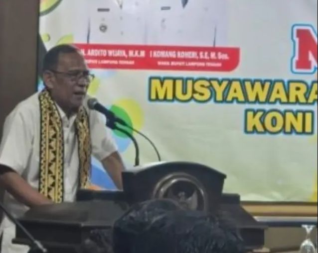 KONI Lampung Dorong Lahirnya Ketua Baru KONI Lampung Tengah yang Kuat dan Didukung Pemda