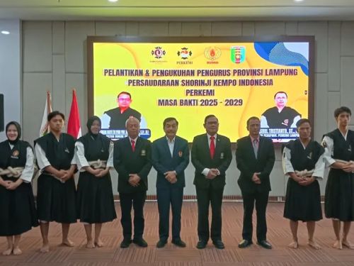 Pelantikan Pengurus Perkemi Lampung Masa Bakti 2025–2029 Resmi Dilaksanakan