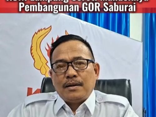 KONI Lampung Soroti Kebutuhan Fasilitas Pengganti GOR Saburai