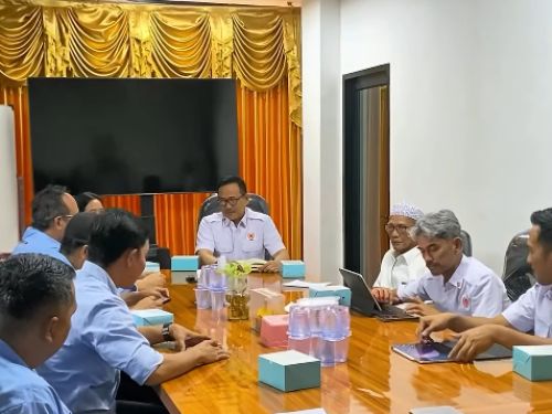 Kunjungan kerja KONI Kabupaten Ogan Ilir Sumatera Selatan ke KONI Provinsi Lampung