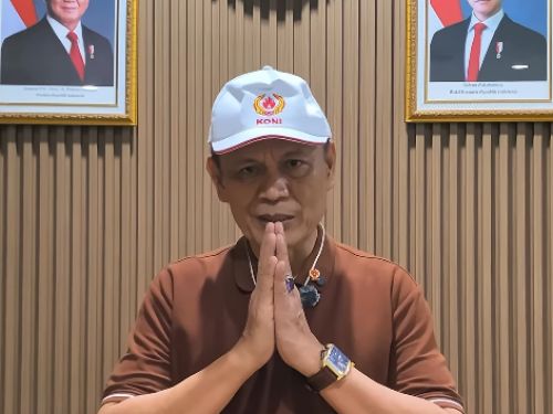 Dukungan Ketua Umum KONI Lampung terhadap Kejuaraan Renang Piala Kemenpora RI.