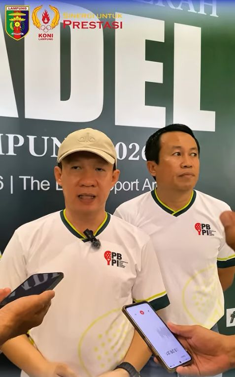 KONI Lampung Dukung Kejurda Padel 2026, Siapkan Atlet Menuju PON 2028