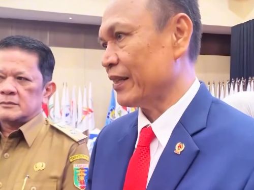 Rakerprov KONI Provinsi Lampung Tahun 2026 dengan peluncuran tema, logo, dan maskot resmi Porprov X Lampung 2026