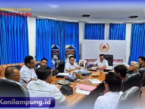 KONI Lampung Petakan Kesiapan Enam Cabang Olahraga Hadapi BK PON dan PON