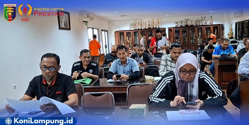Riagus Ria Jelaskan Teknis Keabsahan Nomor dan Kelas Pertandingan Porprov X Lampung 2026