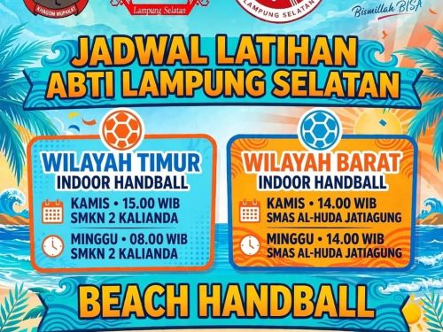 Semangat perjuangan dan motivasi meraih prestasi olahraga Lampung Selatan.