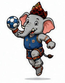 Maskot Bola Tangan