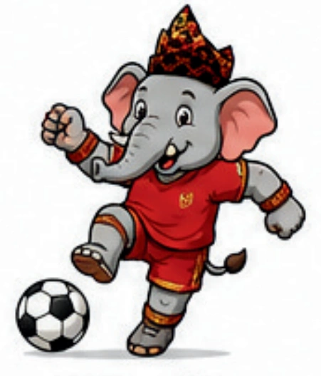 Maskot Futsal Sepak Bola