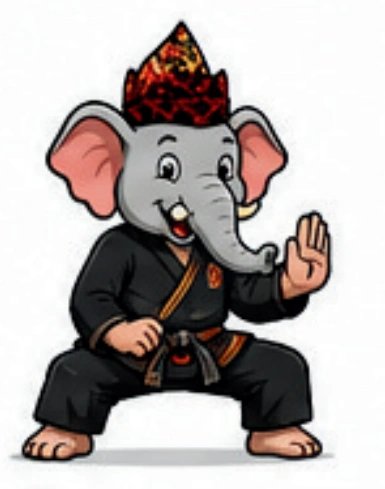 Maskot Pencak Silat